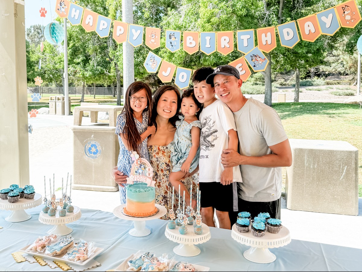 A Bluey-themed 3rd&nbsp;Birthday